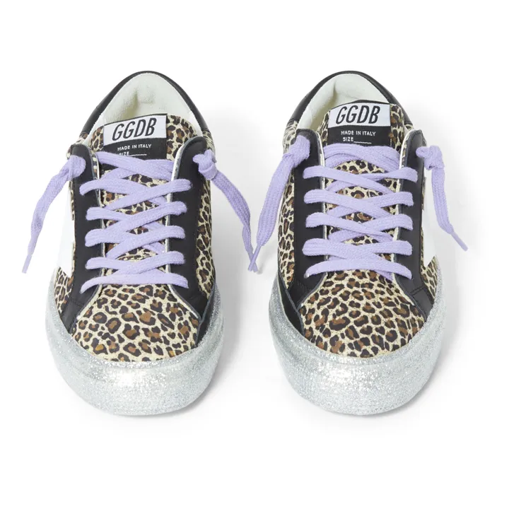 May Leopard-Print Sneakers | Brown- Product image n°1
