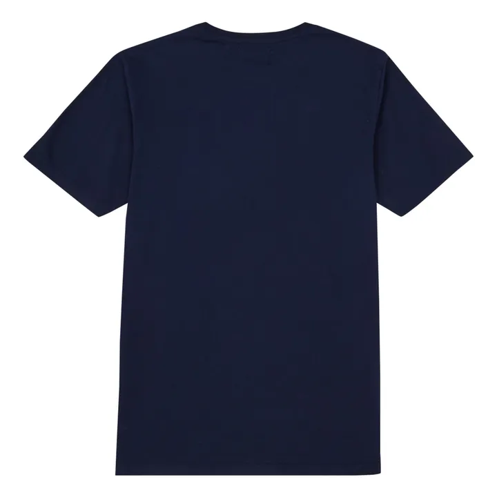 T-shirt, modello: Ace, in cotone bio - Collezione Adulti  | Blu marino- Immagine del prodotto n°1
