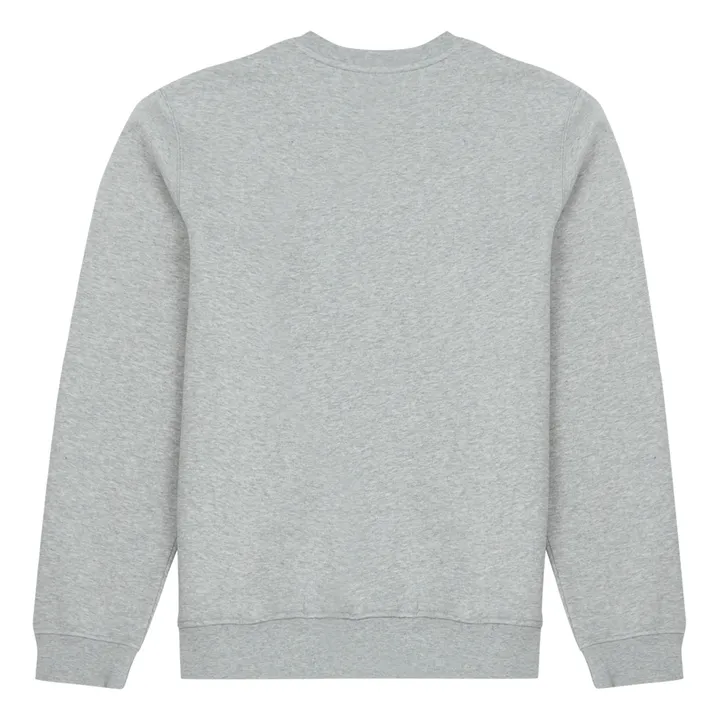Sweatshirt Tye Logo aus Bio-Baumwolle - Erwachsene Kollektion  | Grau- Produktbild Nr. 2