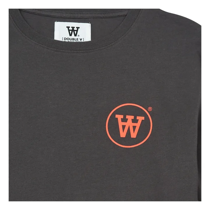 T-Shirt Ace Logo aus Bio-Baumwolle - Erwachsene Kollektion  | Dunkelgrau- Produktbild Nr. 1