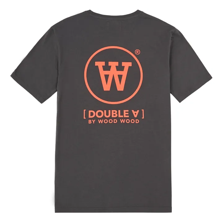 T-Shirt Ace Logo aus Bio-Baumwolle - Erwachsene Kollektion  | Dunkelgrau- Produktbild Nr. 2