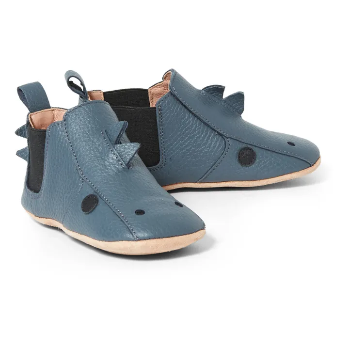 Edith Booties | Blue- Product image n°1