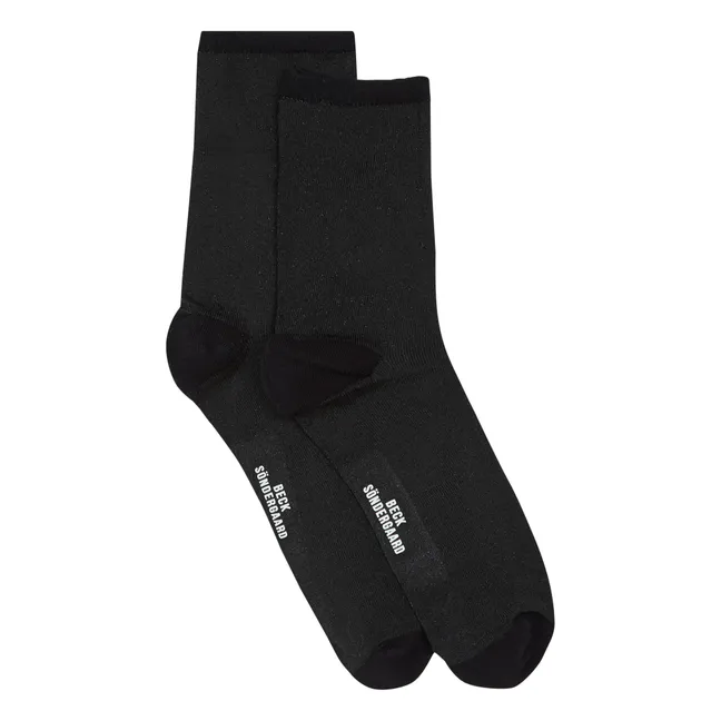 Chaussettes Dina Solid | Noir