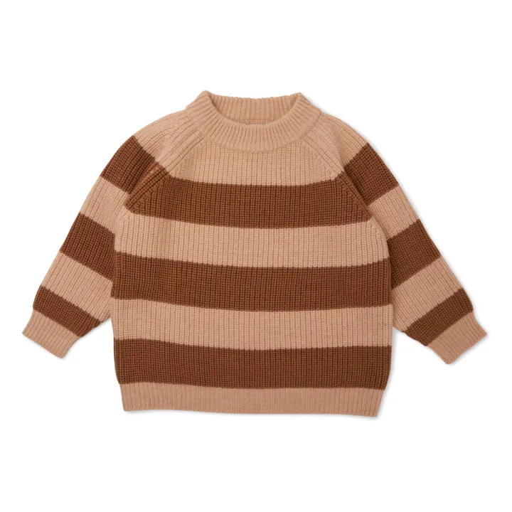Jersey de lana merino Vitum | Rosa- Imagen del producto n°0