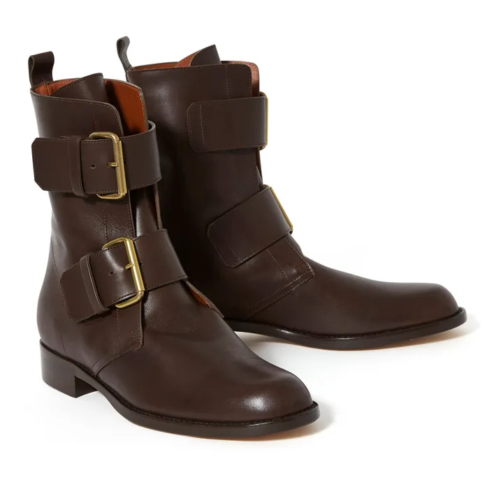 Emerance Boots | Brown- Product image n°2