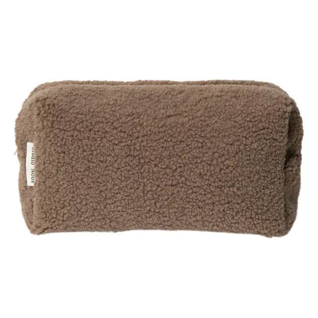 Trousse da bagno | Marrone scuro