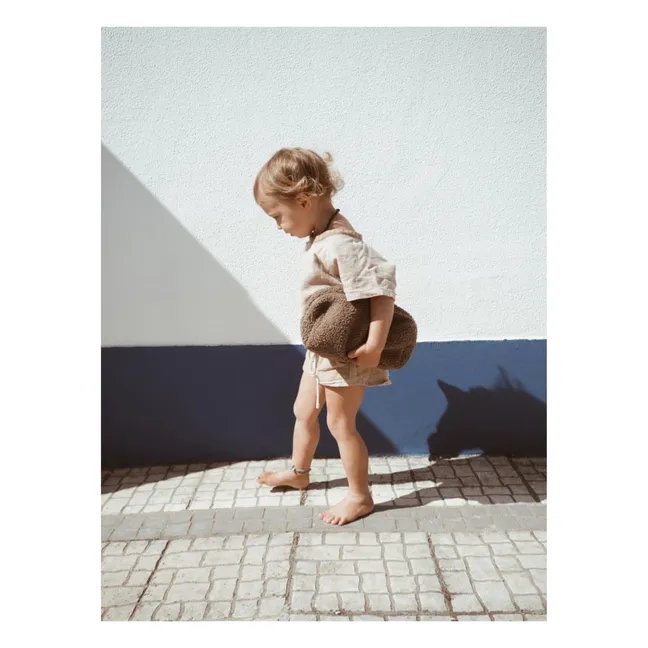 Trousse da bagno | Marrone scuro
