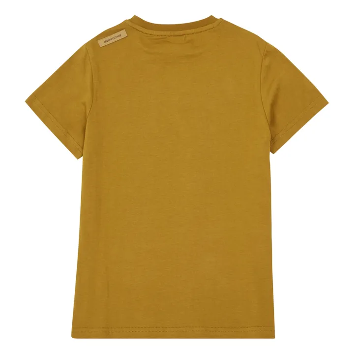 Basement T.Shirt aus Bio-Baumwolle Recycelte Fasern | Kamelbraun- Produktbild Nr. 2