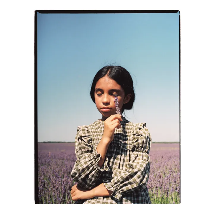 Blouse Dominique Coton Bio | Vert kaki- Image produit n°1