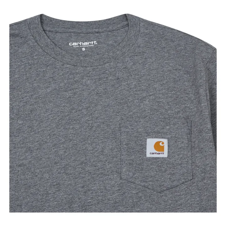 T-Shirt with Pocket | Grey- Product image n°1