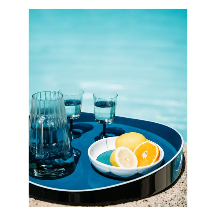 Eclat Water Glass  | Sarah Blue- Product image n°1