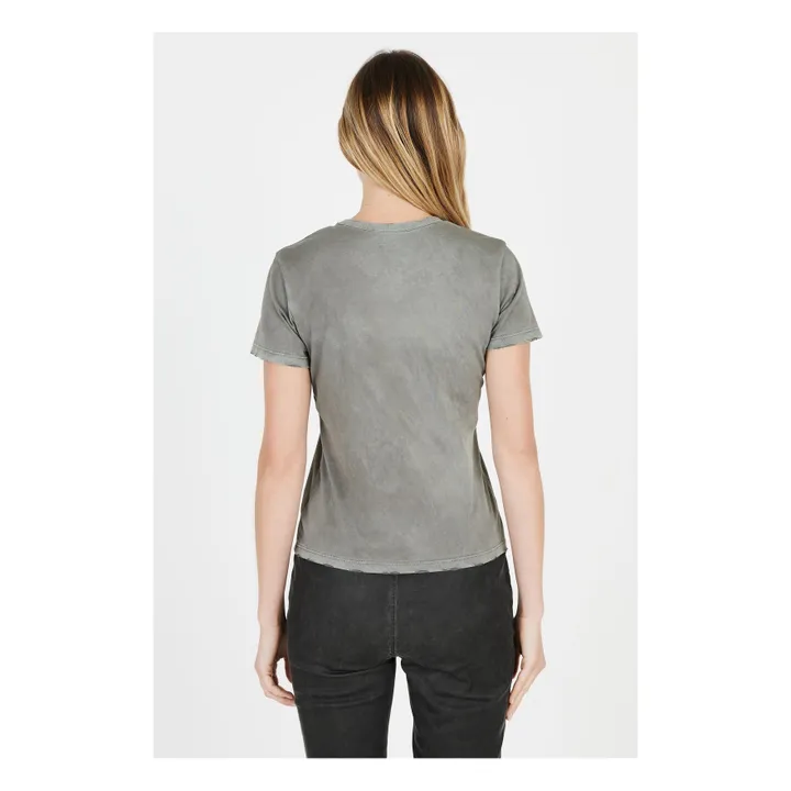 T-shirt Standard Col V | Taupe- Image produit n°3
