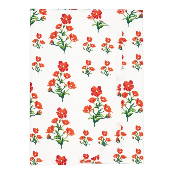 Poppy Cotton Health Book Cover | White- Product image n°0