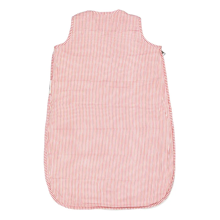 Poppy Reversible Cotton Baby Sleeping Bag | White- Product image n°3