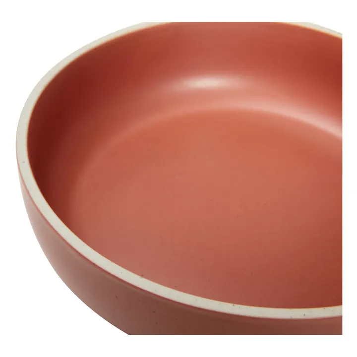 Bol de cerámica - Set de 3 | Rojo ladrillo- Imagen del producto n°4