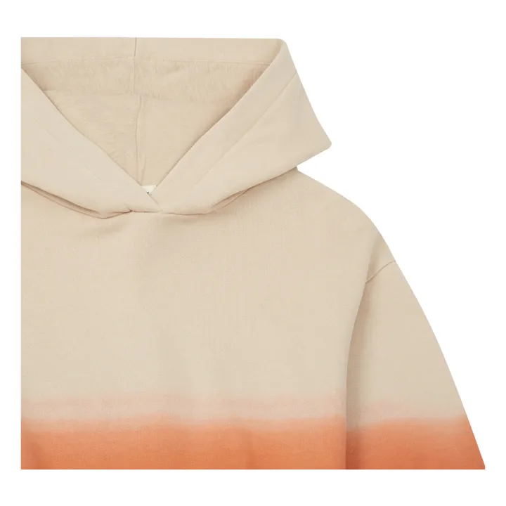 Sudadera Tie and Dye de algodón orgánico | Naranja- Imagen del producto n°1