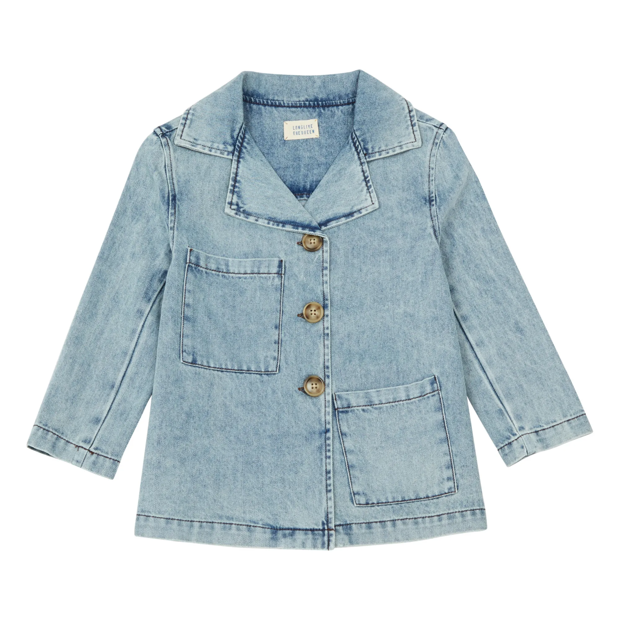 Longlivethequeen Denim Blue Jacket