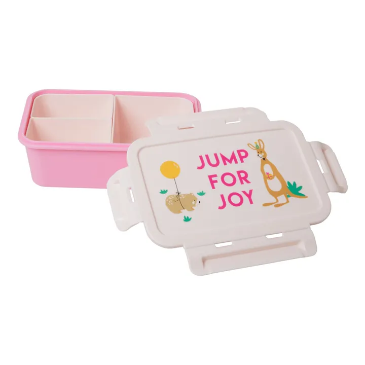 Box per il pranzo Jump for Joy | Rosa- Immagine del prodotto n°0