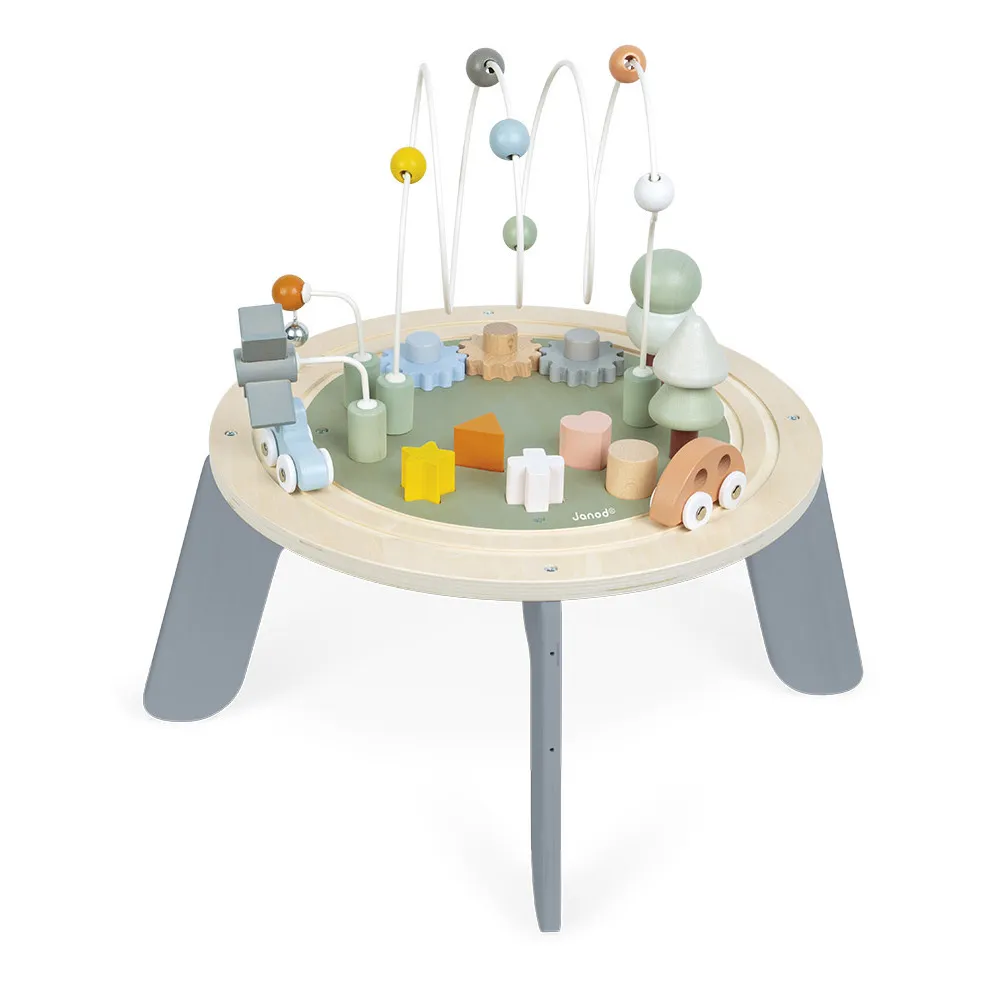 Janod Multicoloured Sweet Cocoon Activity Table
