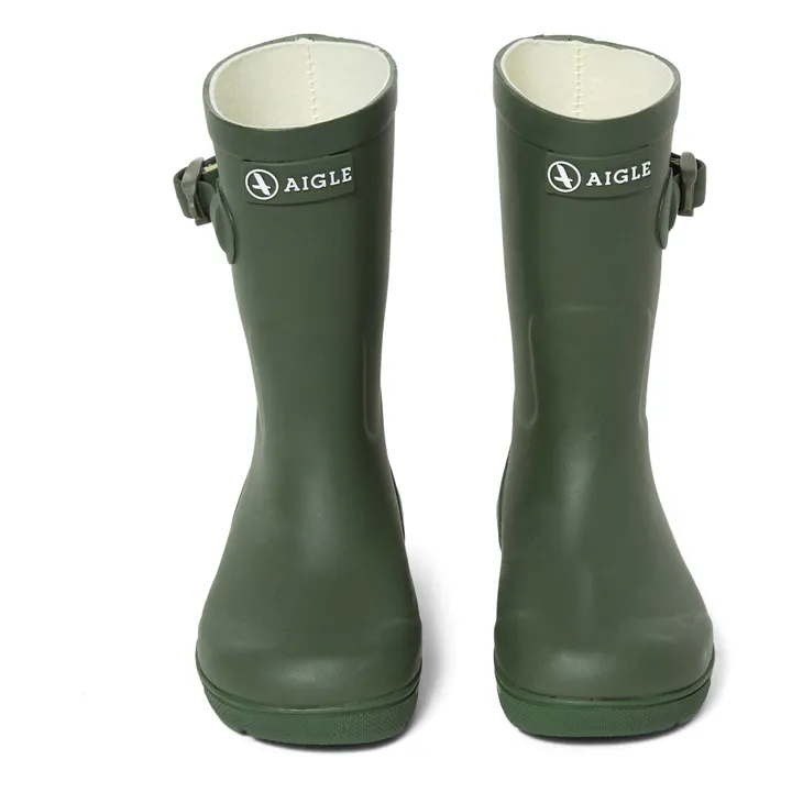 Stivali da pioggia, modello: Woody Pop | Verde militare- Immagine del prodotto n°3