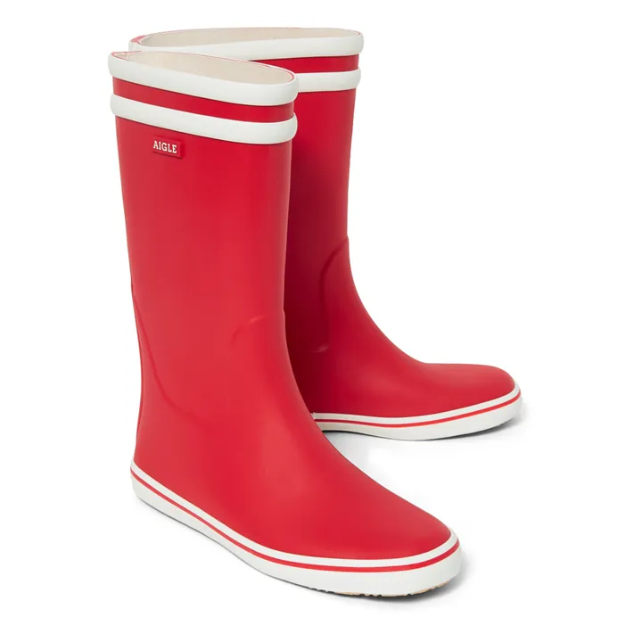 Botas de lluvia Malouine - Colección Mujer  | Rojo- Imagen del producto n°1