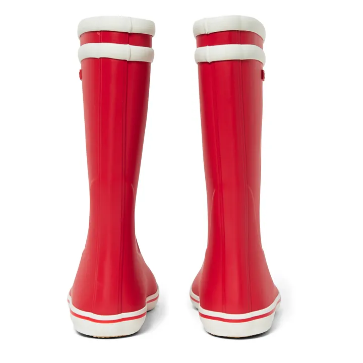 Botas de lluvia Malouine - Colección Mujer  | Rojo- Imagen del producto n°4