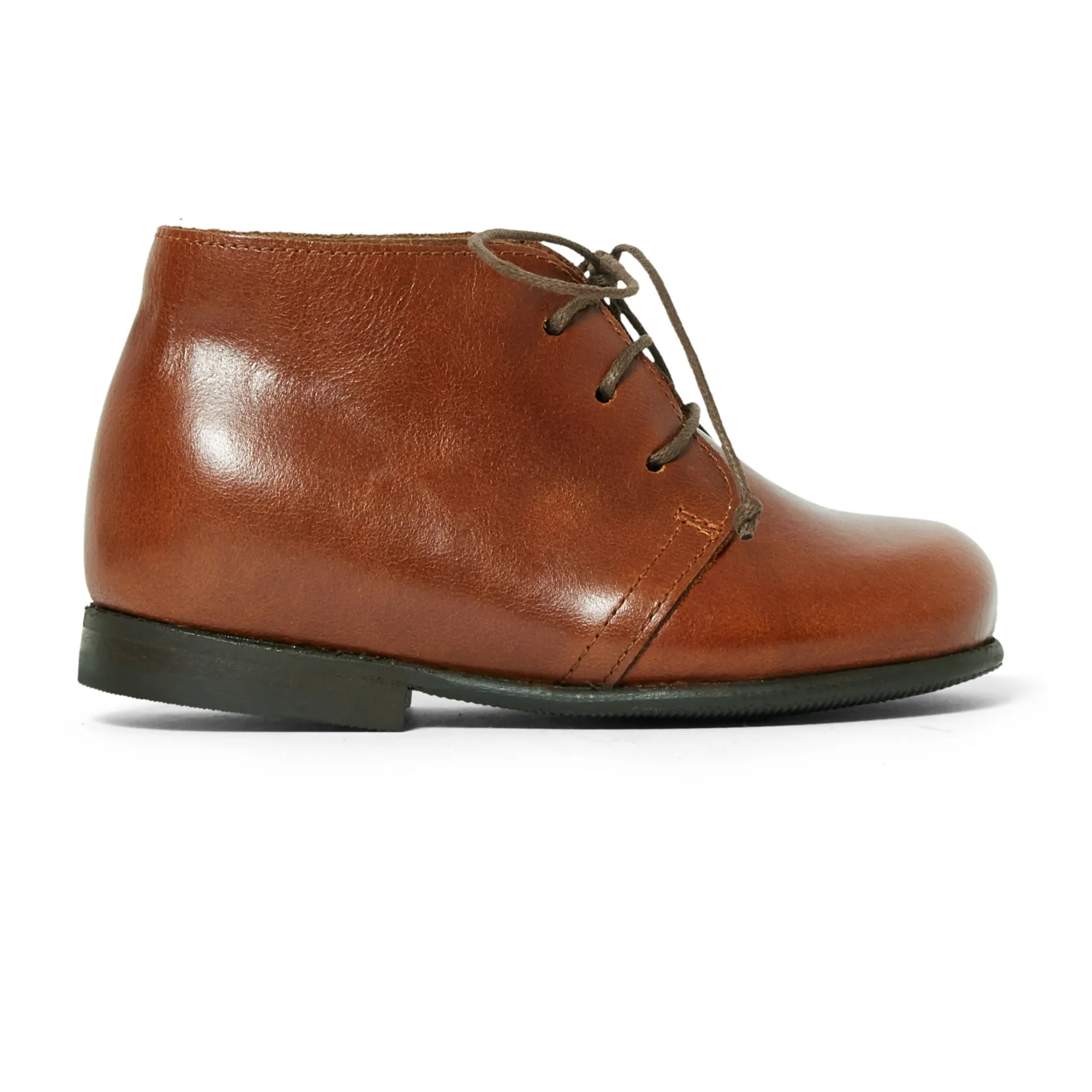 Pèpè Brown Lace-Up Boots