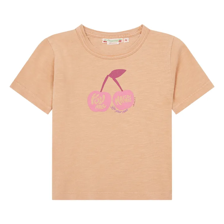 Cherry T-shirt | Pink- Product image n°0