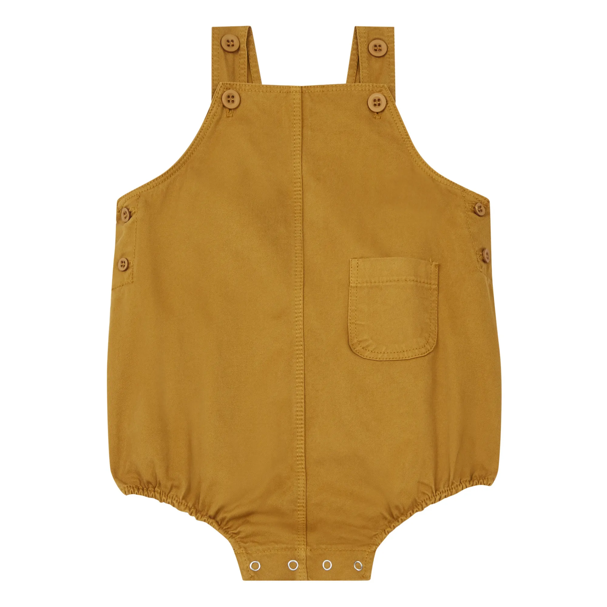 Caramel Ochre Flury Romper