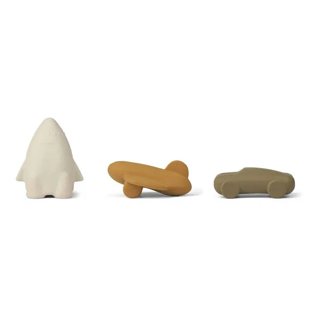 Jacob Natural Rubber Toys - Set of 3