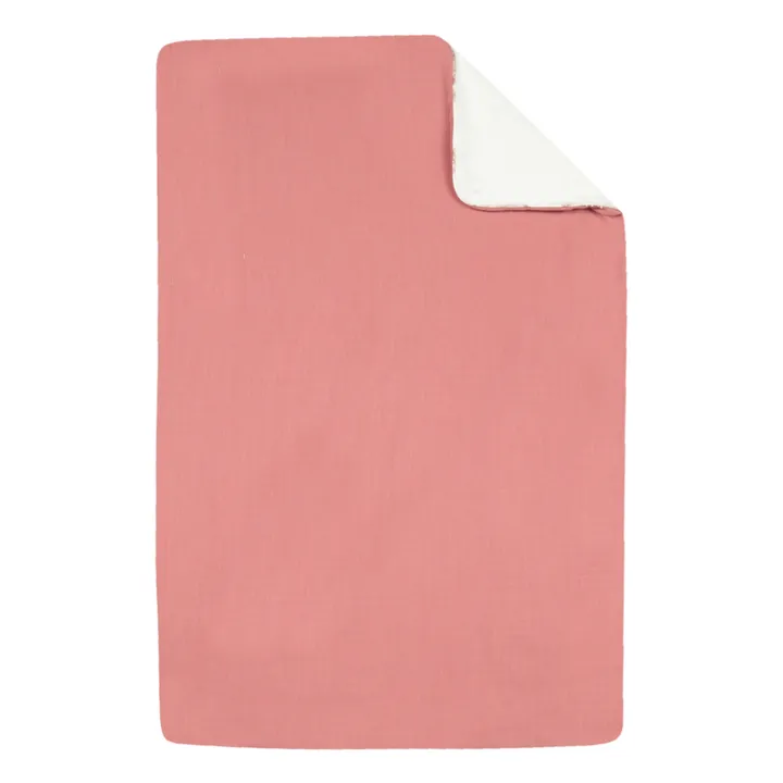 Bolso cambiador de toile de Jouy | Rosa- Imagen del producto n°4