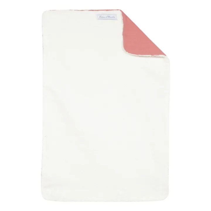 Bolso cambiador de toile de Jouy | Rosa- Imagen del producto n°5