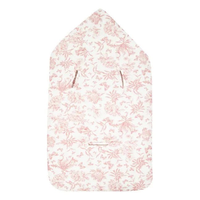 Nid d'ange Toile de Jouy | Rose pêche