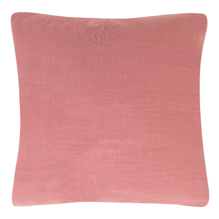 Cojín Toile de Jouy | Rosa Melocotón- Imagen del producto n°2