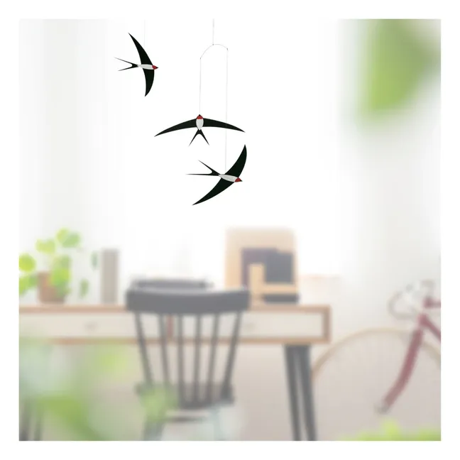 Swallows flying Mobile