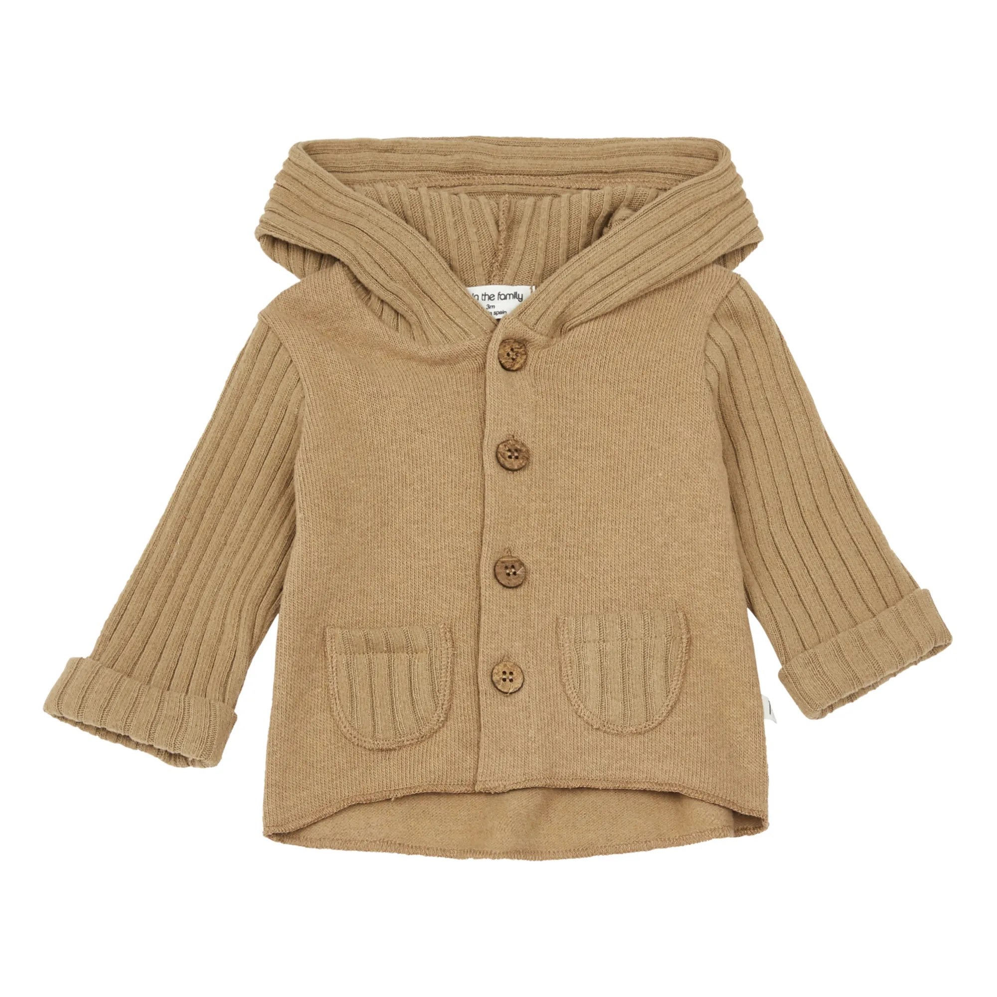 1+ In The Family Camel Elliot Cardigan