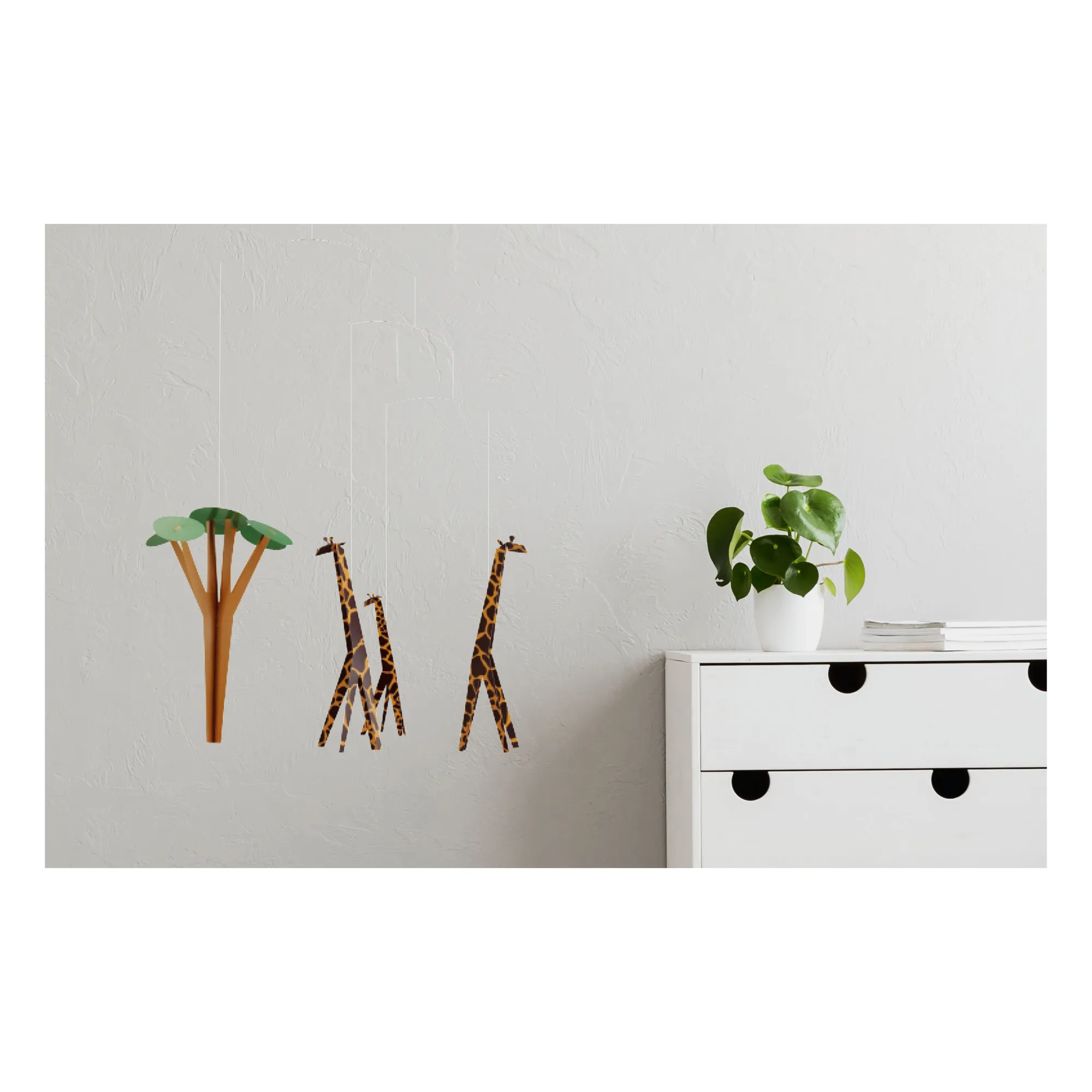 Flensted - Mobile girafes dans la savane (Flensted) - Image 1
