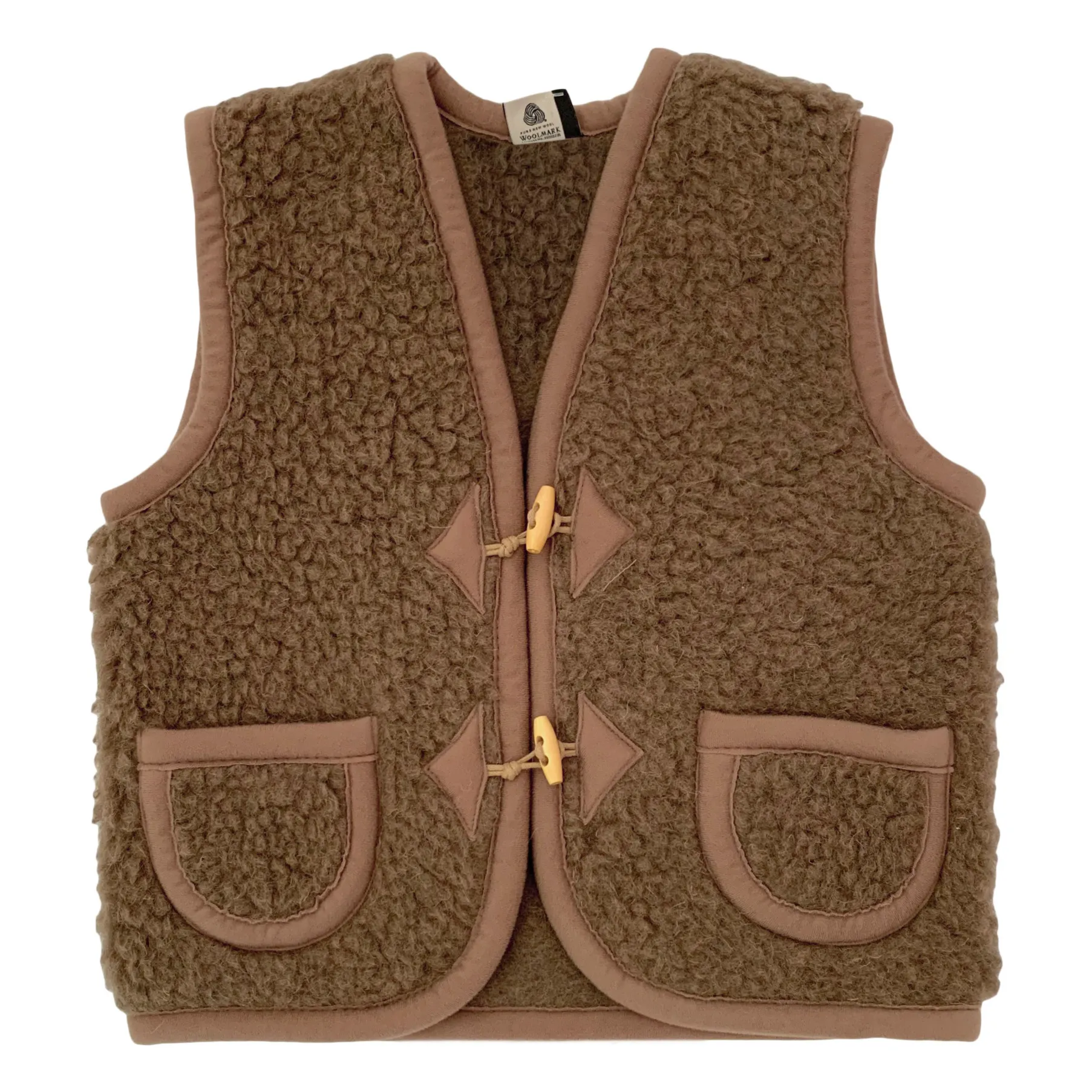 Alwero Brown Alpen Sleeveless Vest