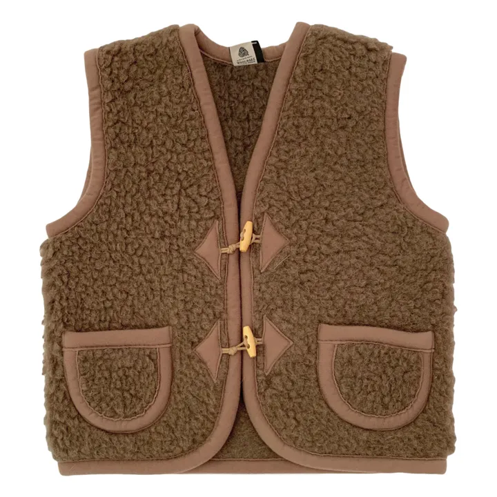 Gilet Sans Manches Alpen | Marron- Image produit n°0