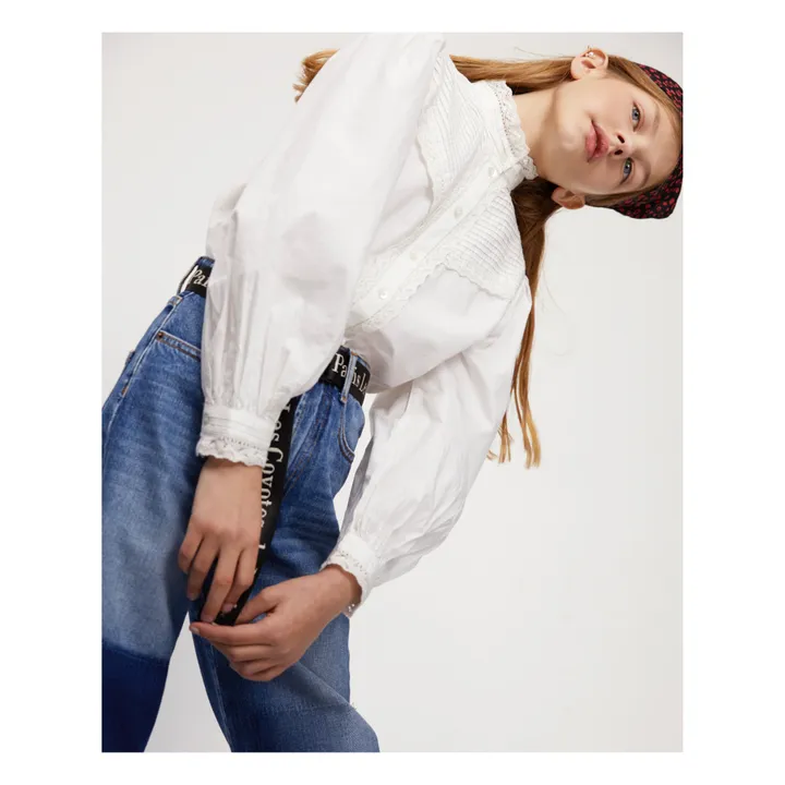 Lies Blouse | White- Product image n°3