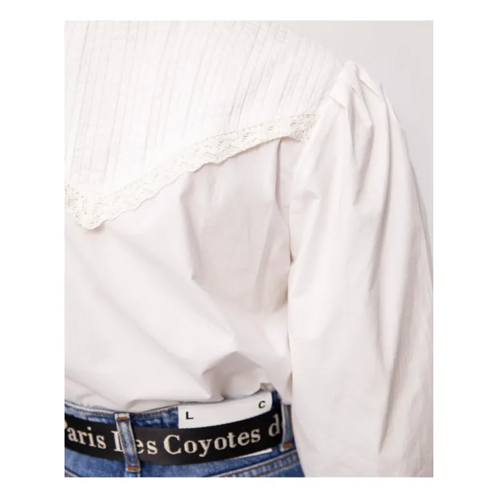 Lies Blouse | White- Product image n°4