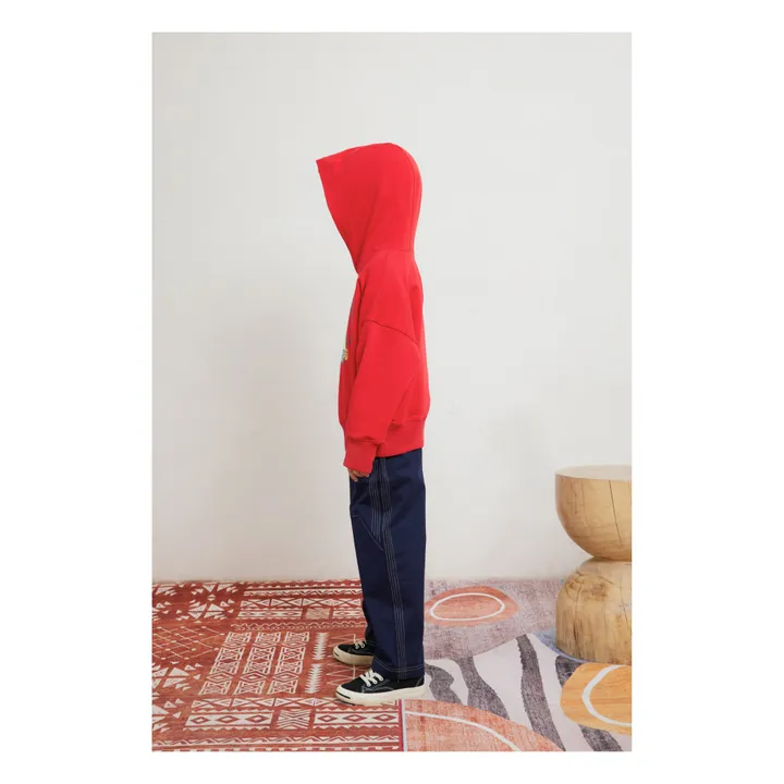 Sudadera con capucha | Rojo- Imagen del producto n°2