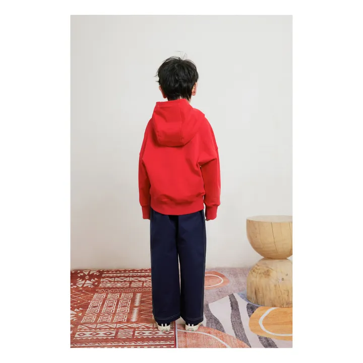 Sudadera con capucha | Rojo- Imagen del producto n°3