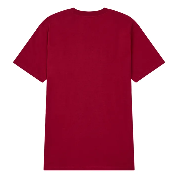 Range Organic Cotton T-shirt | Burgundy- Product image n°2
