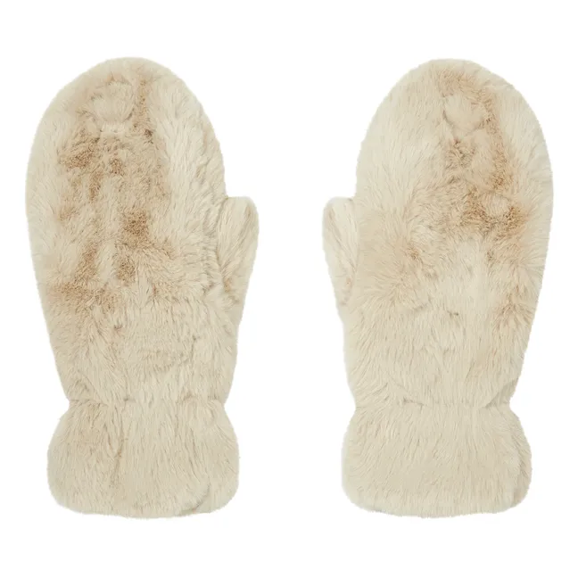 Moufles Coco Fibres Recyclées | Latte