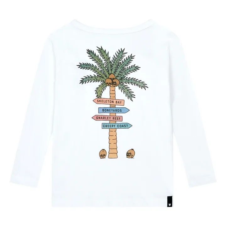 T-shirt Palmiers | Blanc- Image produit n°1