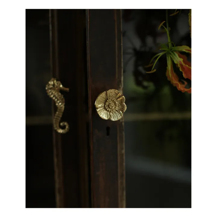 Poignée de porte en laiton Mia | Doré- Image produit n°2