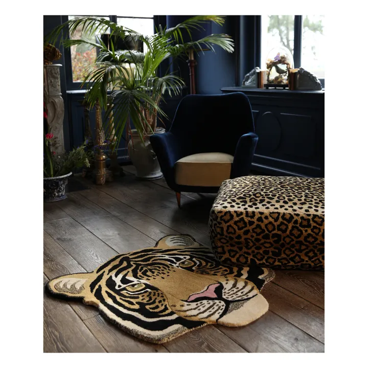 Alfombra de cabeza de tigre Rajah | Arena- Imagen del producto n°1