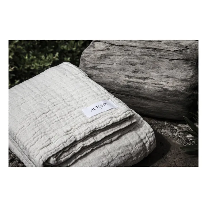 Mantel Punto Jacquard de algodón orgánico | Leche- Imagen del producto n°3