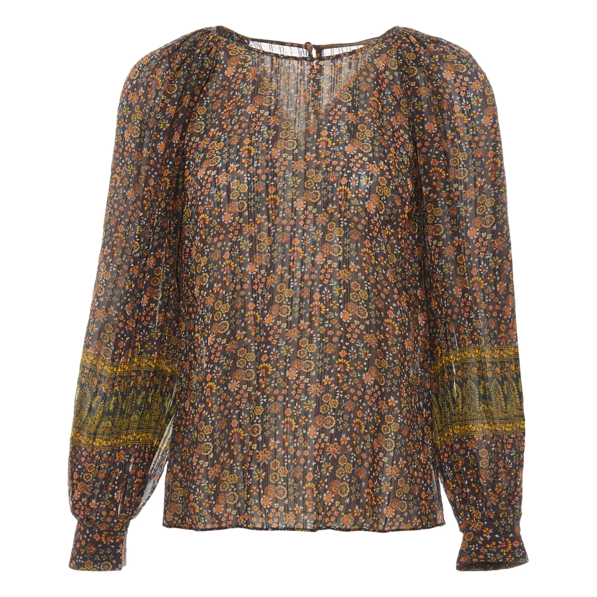 Vanessa Bruno Navy Blue Stan Blouse